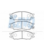 KAVO PARTS - BP6597 - Колодки тормозные перед nissan almera classic